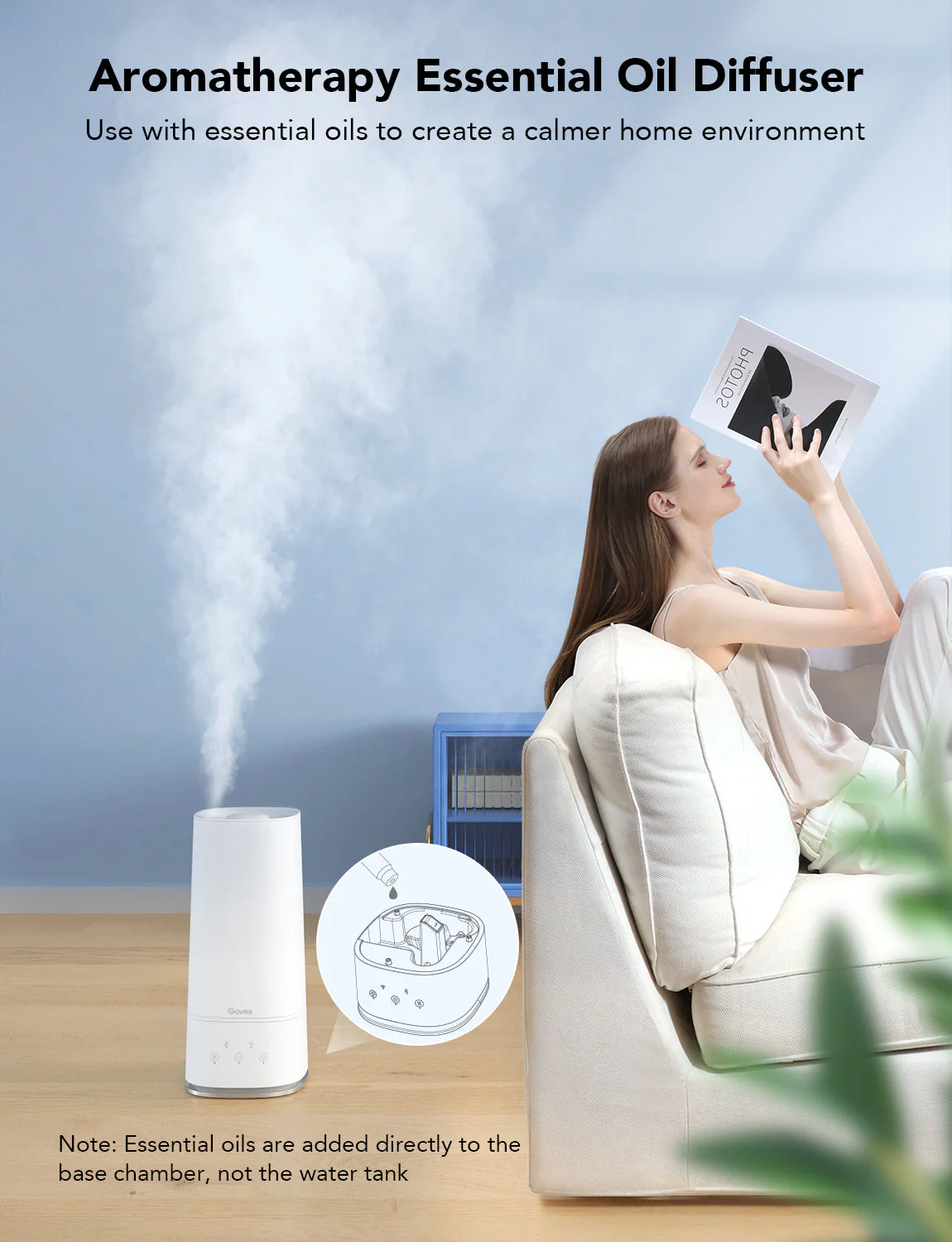 Refurbished Govee 4L Smart Humidifier with Hygrometer - Image 6