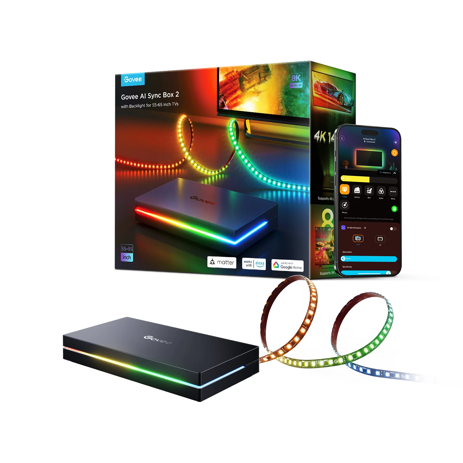 Refurbished Govee AI Sync Box Kit 2 - Image 4