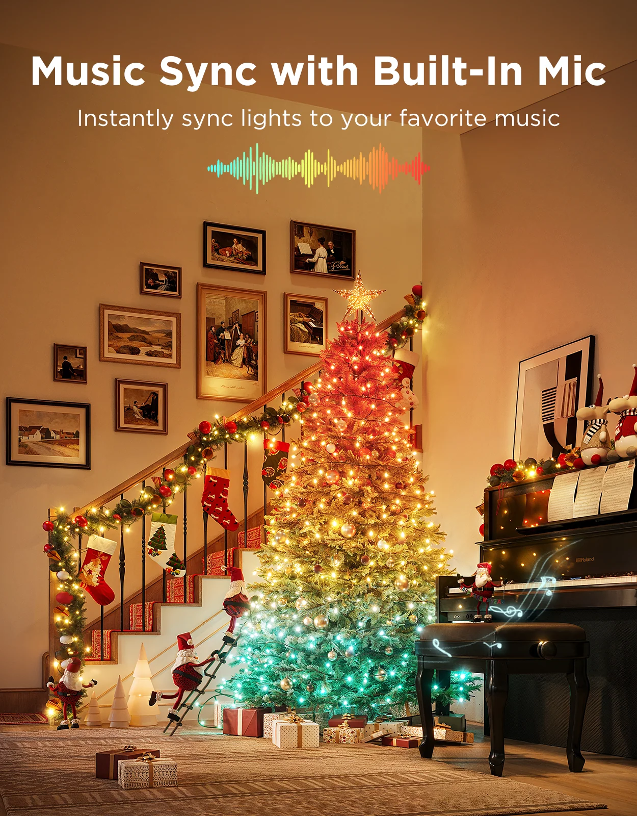 Refurbished Govee Christmas Sparkle String Lights - Image 4