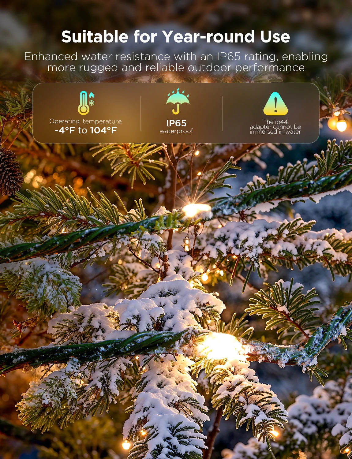 Refurbished Govee Christmas String Lights 2 - Image 10