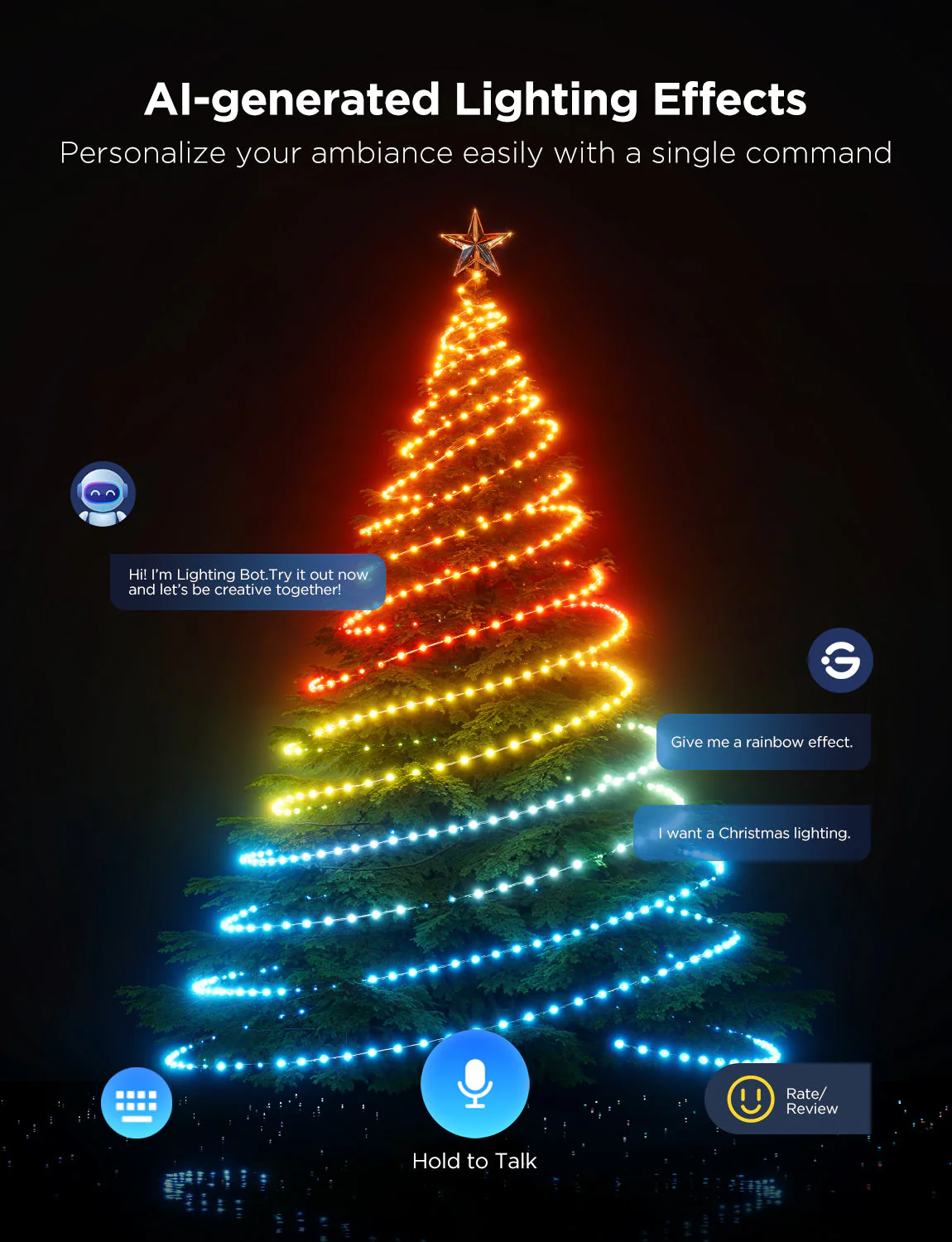 Refurbished Govee Christmas String Lights 2 - Image 8