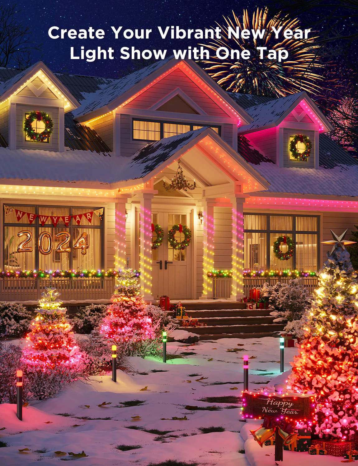 Refurbished Govee Christmas String Lights - Image 3