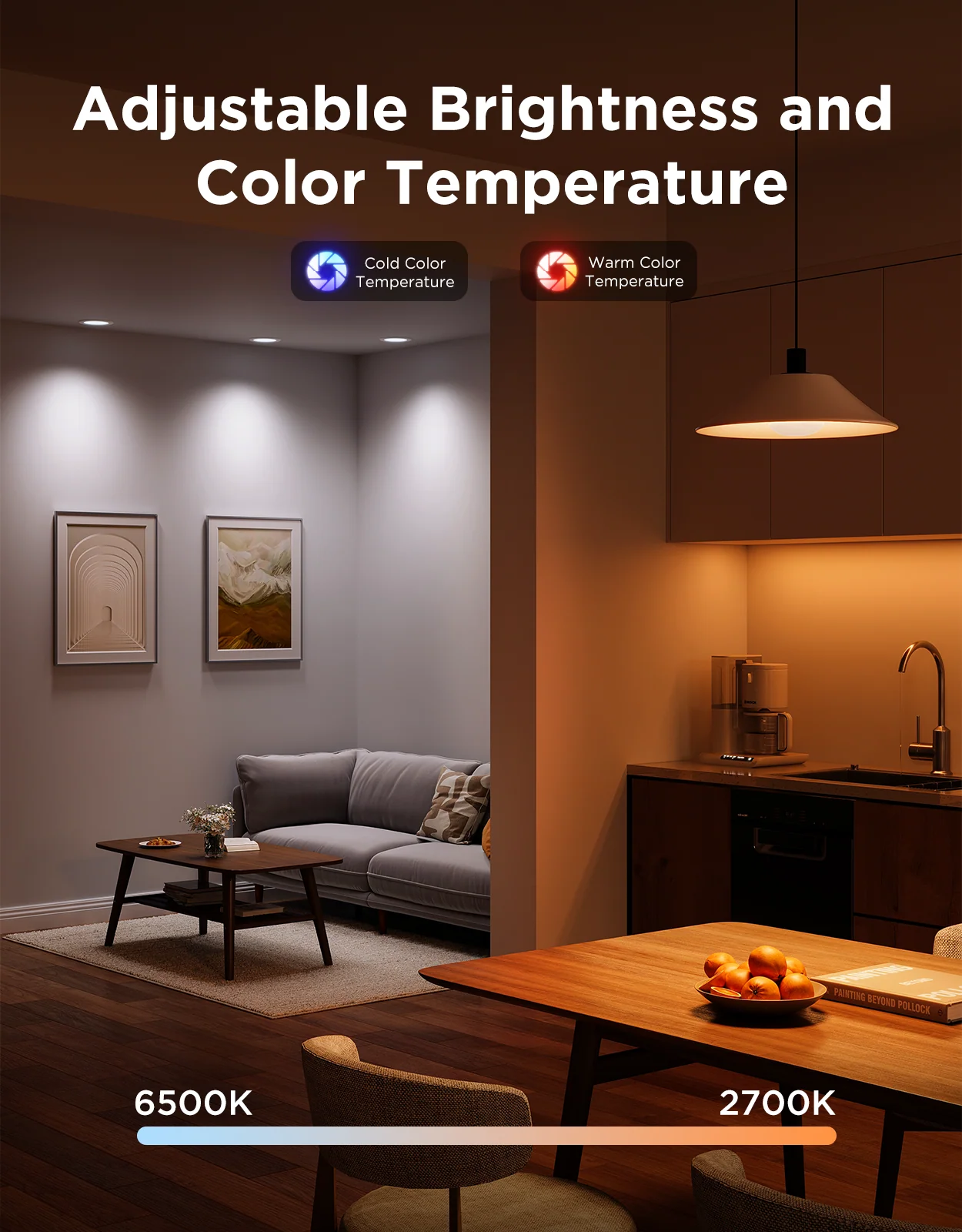 Govee E26 Smart LED Colored Light Bulbs - Image 5