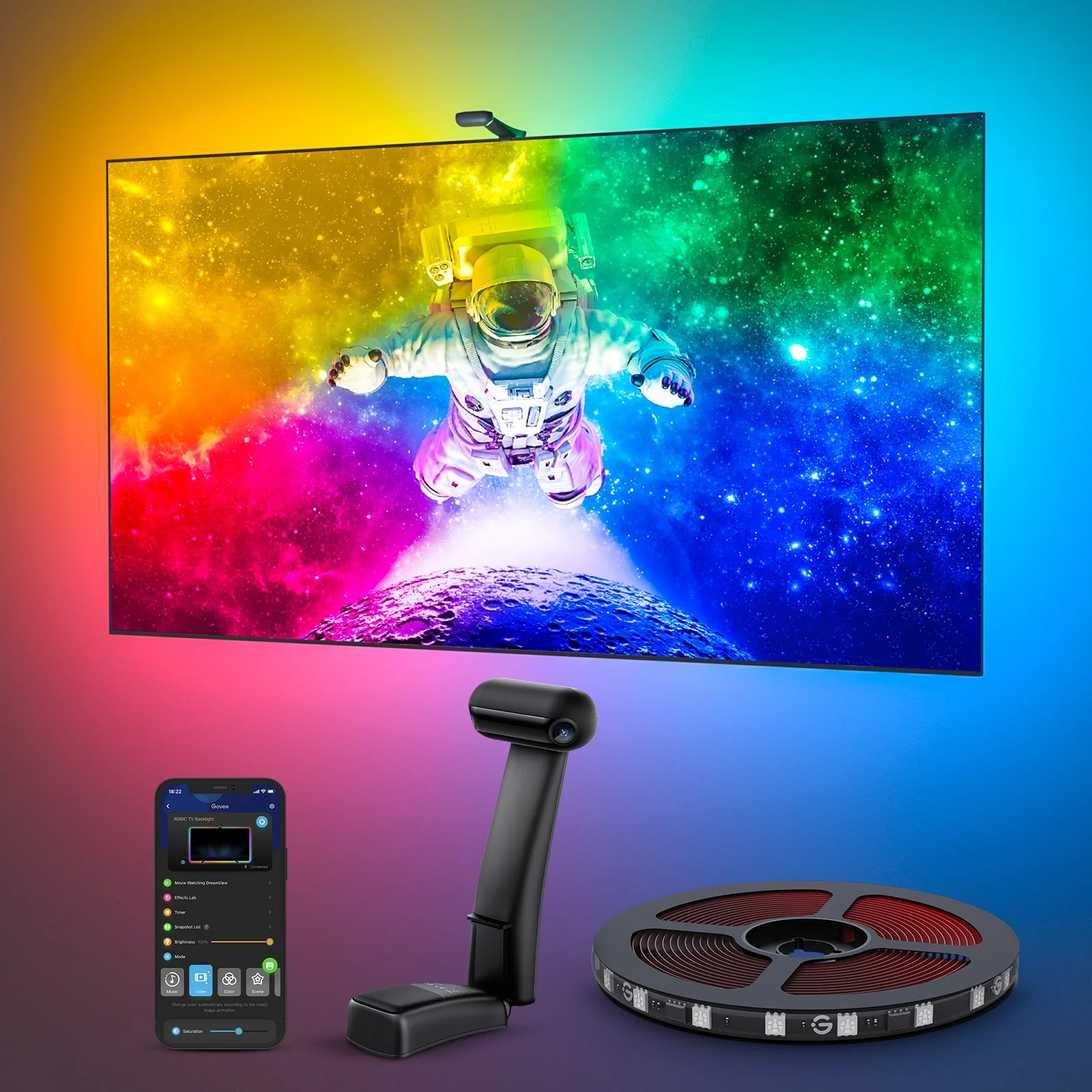 Refurbished Govee Envisual TV Backlight T2 - Image 23