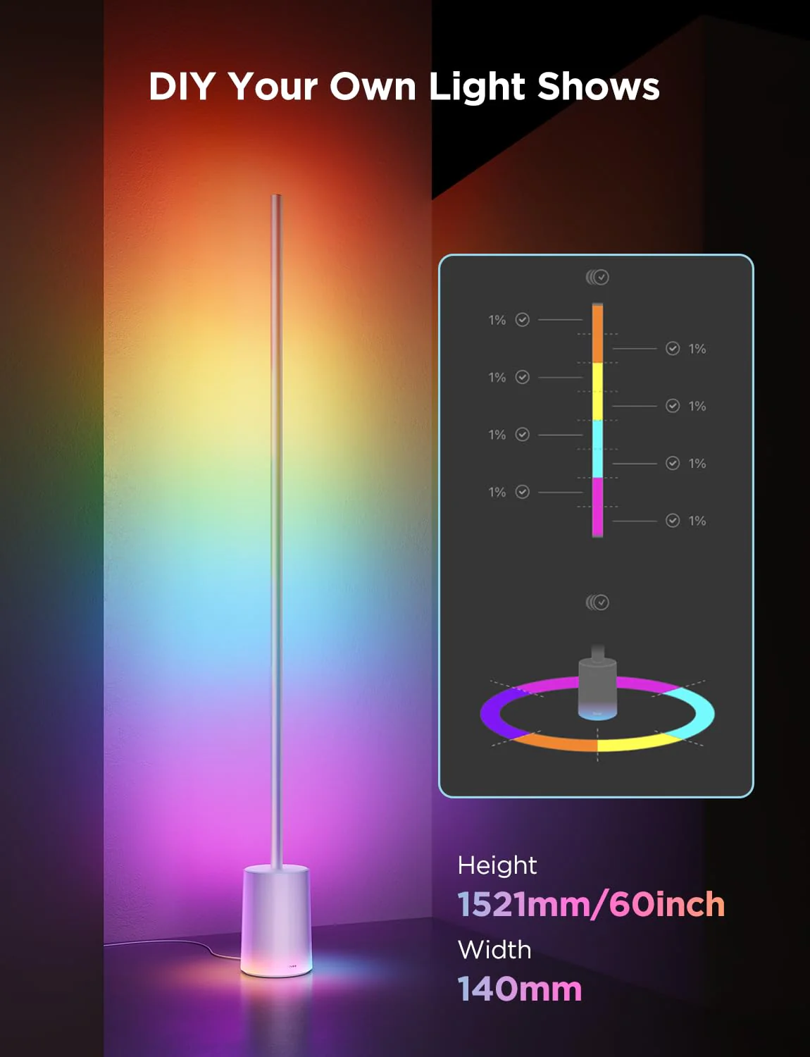 Refurbished Govee Floor Lamp 2 - Image 16