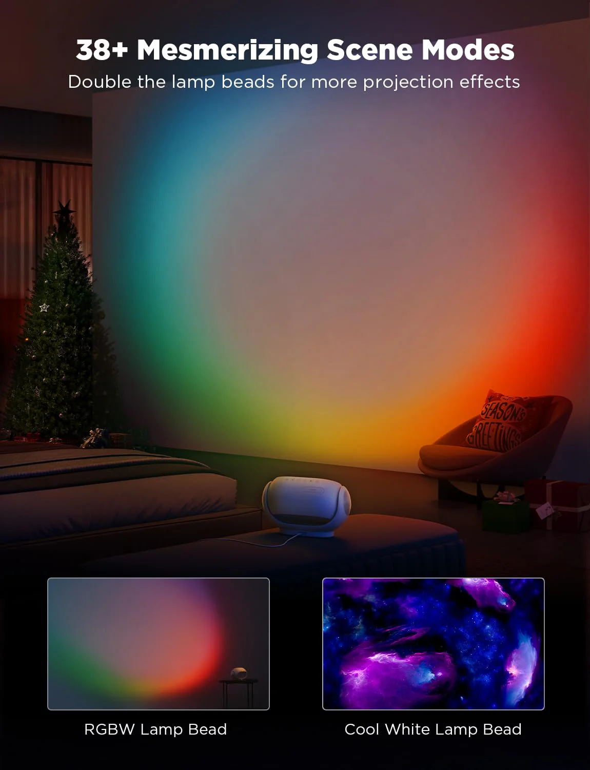 Refurbished Govee Galaxy Light Projector Pro - Image 7