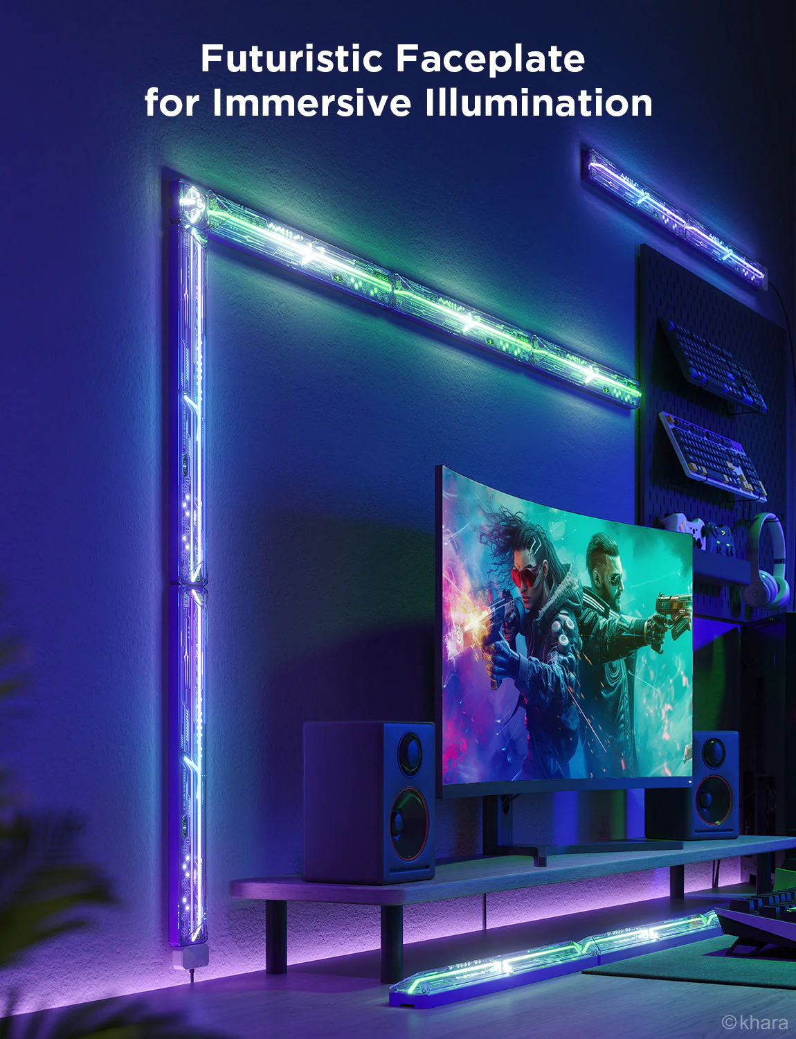 Refurbished Govee Gaming Wall Light - Image 9