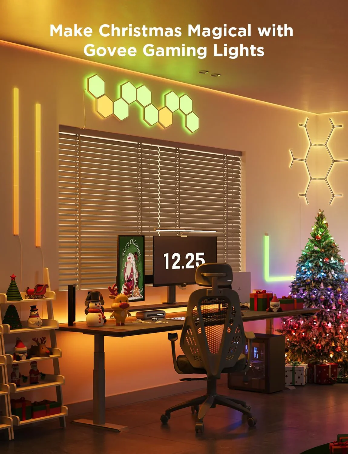 Refurbished Govee Glide Hexa Light Panels - Image 3