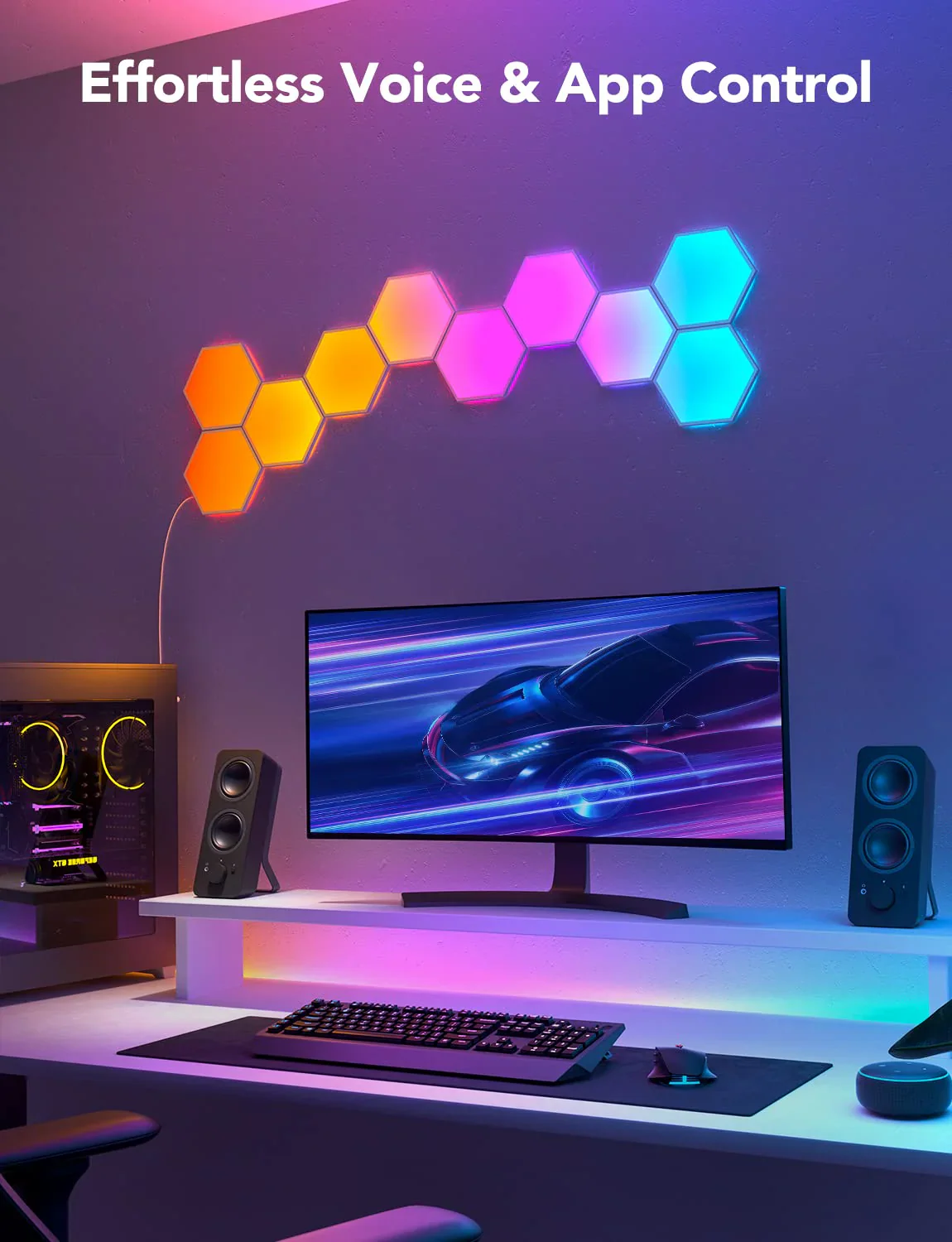 Refurbished Govee Glide Hexa Light Panels - Image 7