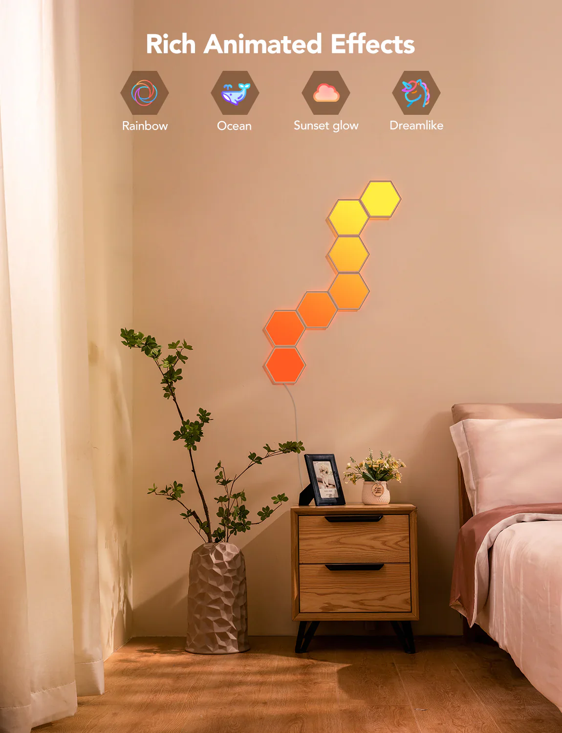 Refurbished Govee Glide Hexa Light Panels - Image 9
