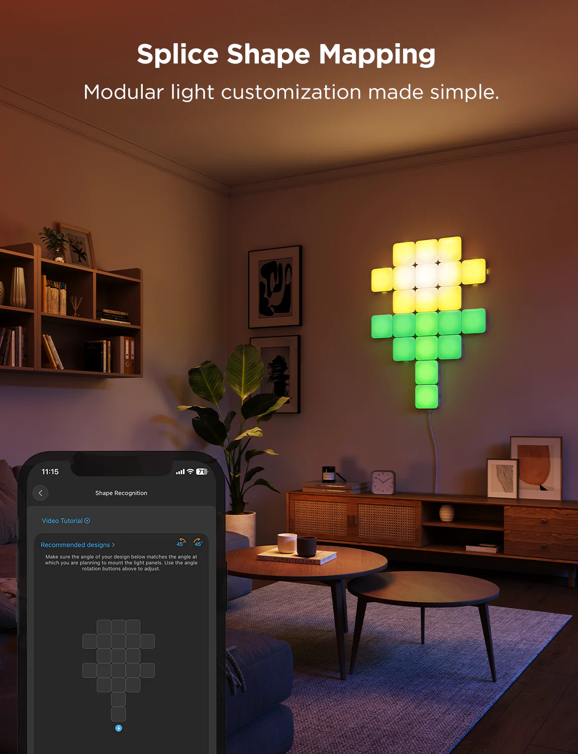 Refurbished Govee Mini Panel Lights - Image 3