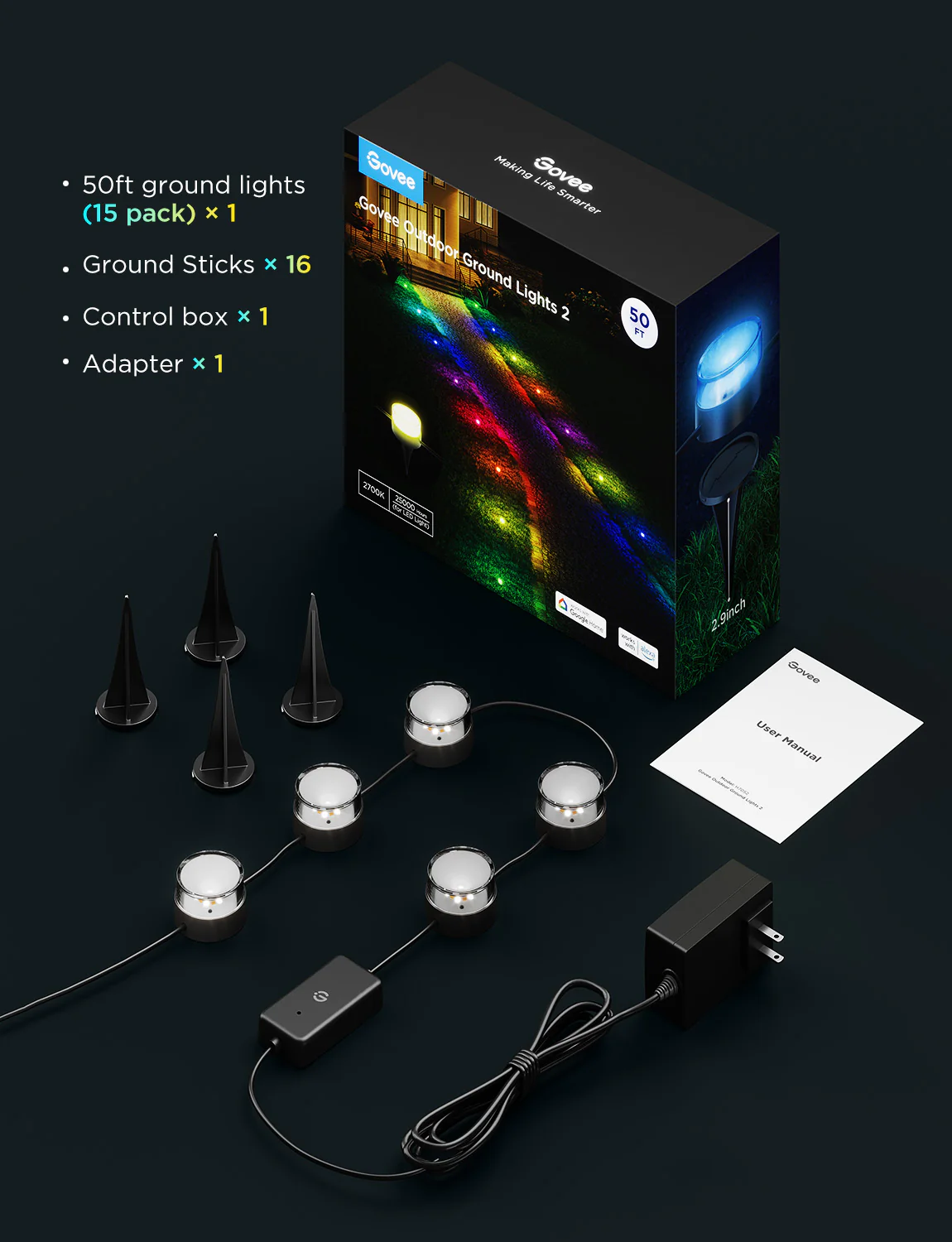 Govee Outdoor Ground Lights 2 - Image 9