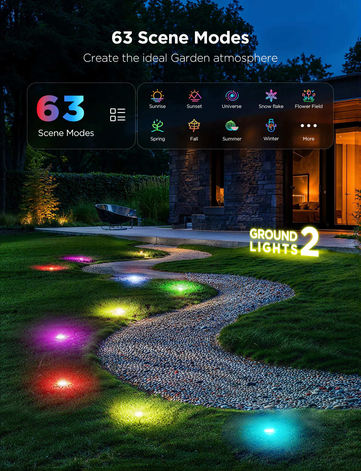 Refurbished Govee Outdoor Ground Lights 2 - Image 6
