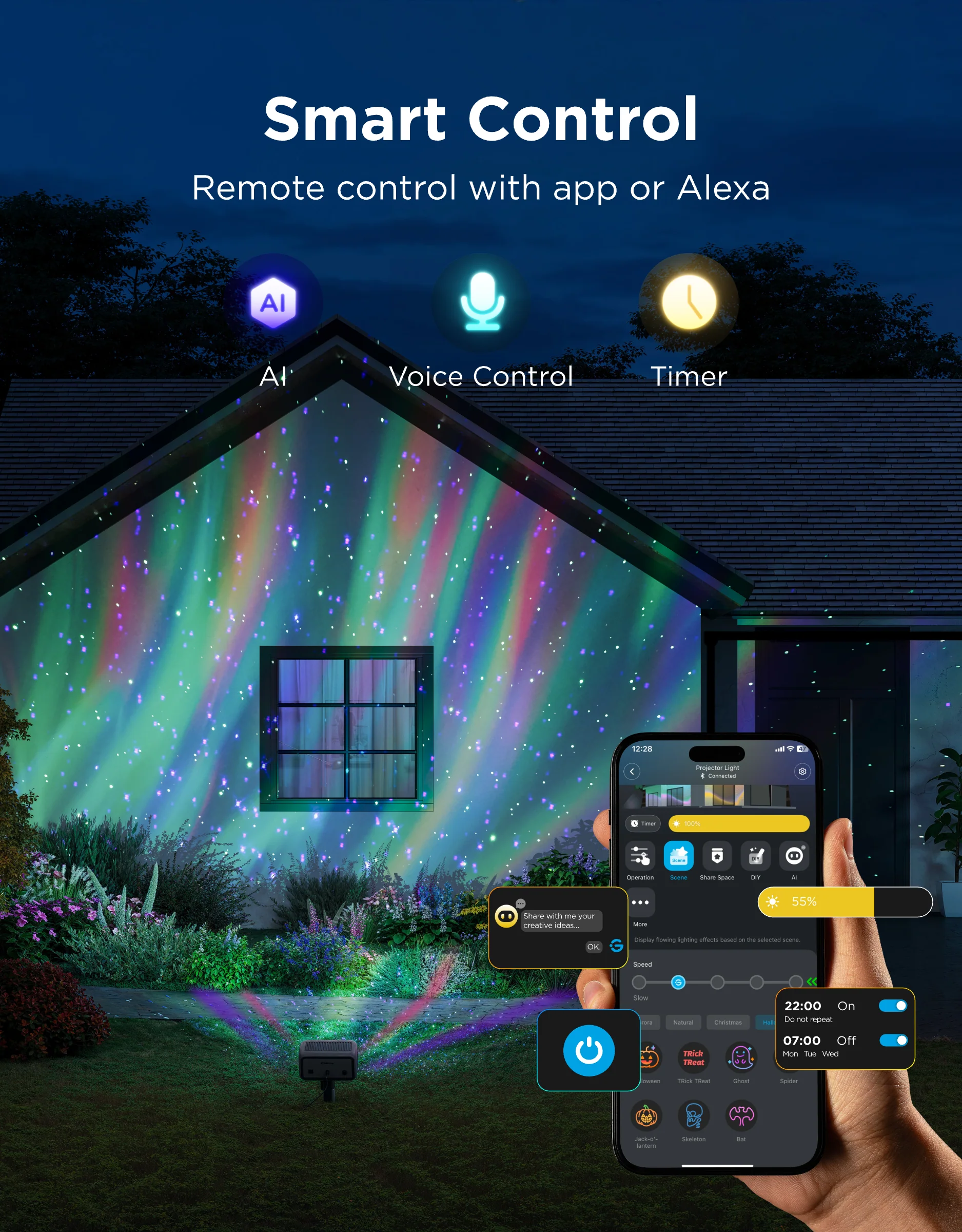 Govee Outdoor Projector Light - Image 9
