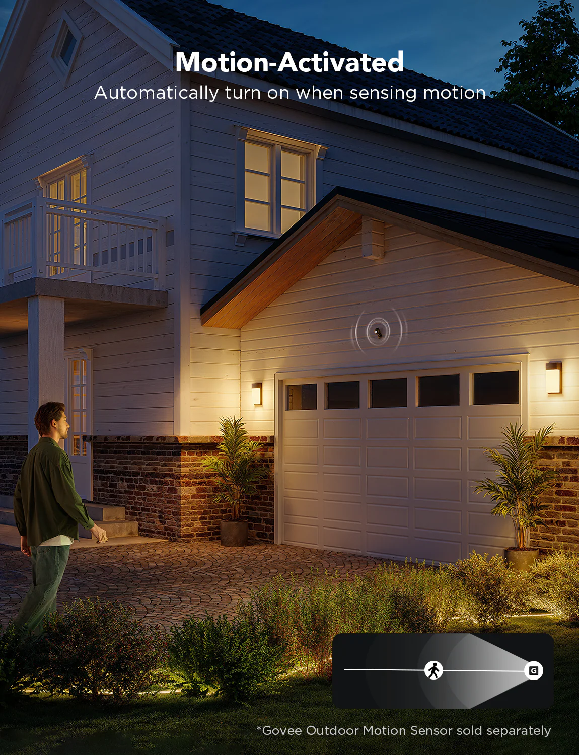 Refurbished Govee Outdoor Wall Light - Image 7