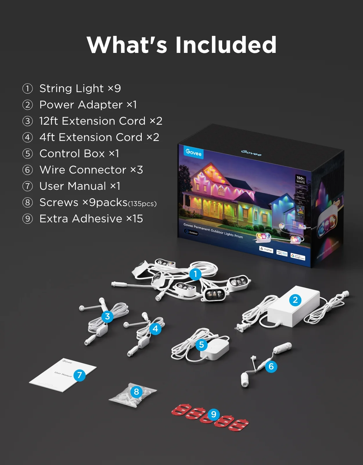 Govee Permanent Outdoor Lights Prism - Image 18