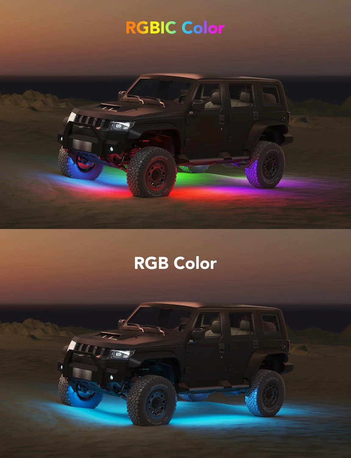 Refurbished Govee RGBIC Car Underglow Lights - Image 7