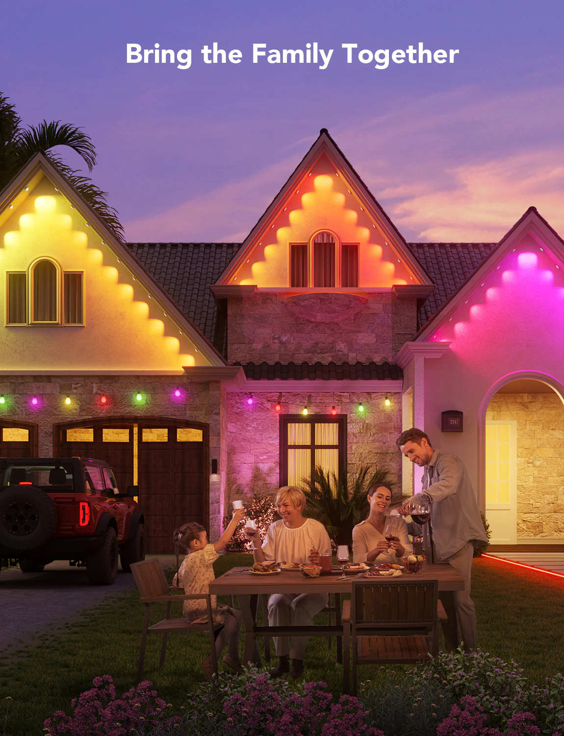 Refurbished Govee RGBIC LED Permanent Outdoor Lights - Image 3