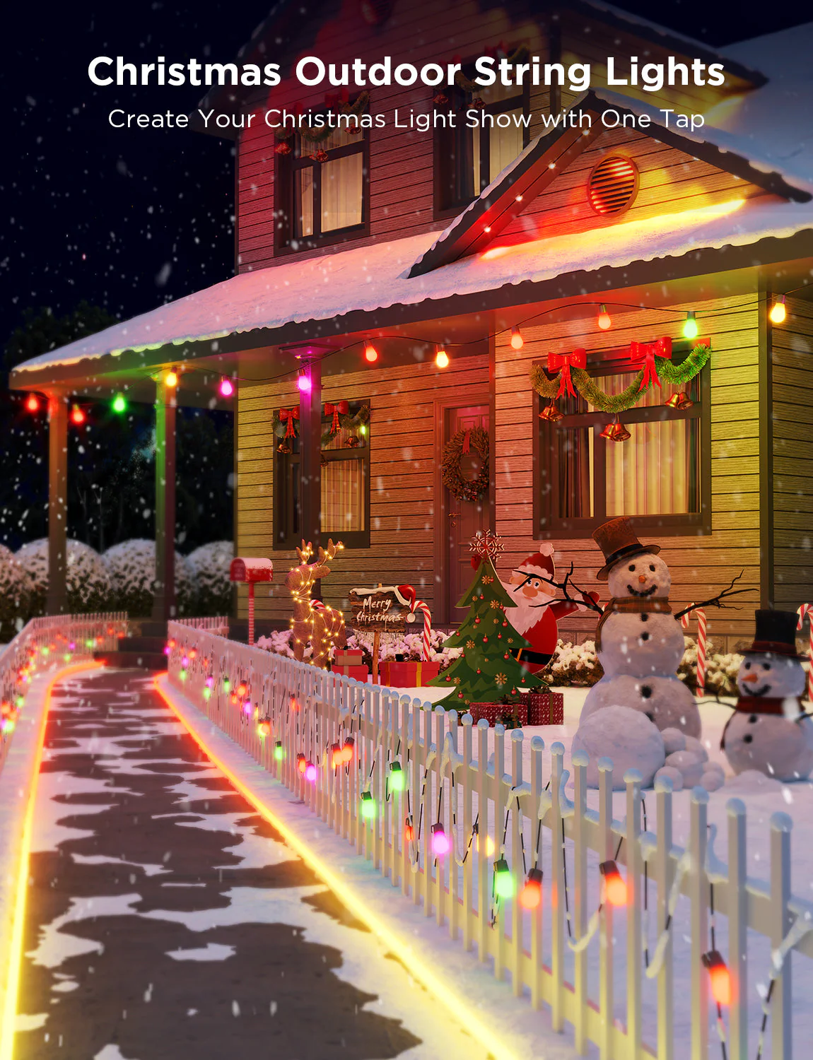 Refurbished Govee RGBIC LED Permanent Outdoor Lights - Image 6