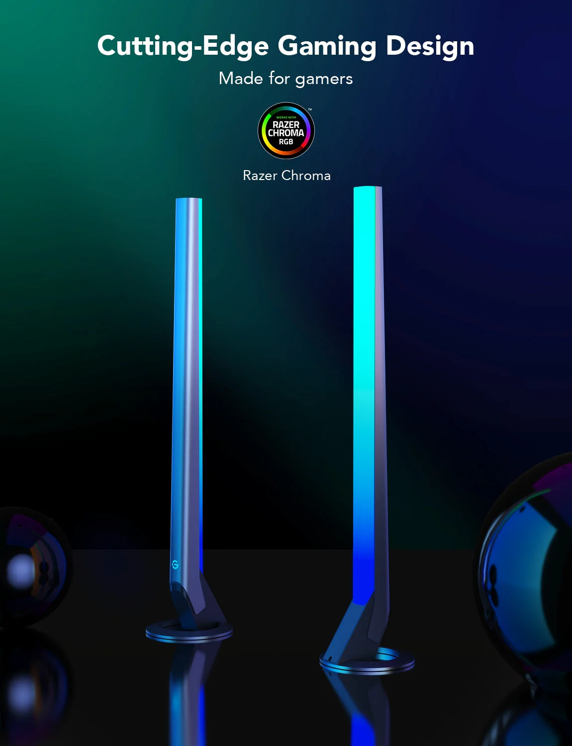 Refurbished Govee RGBIC Wi-Fi Gaming Light Bars with Smart Controller - Image 16