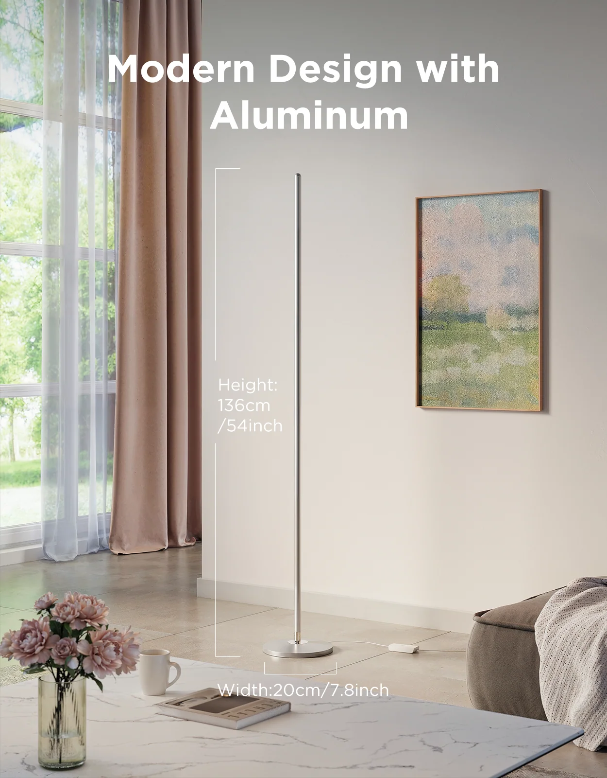 Refurbished Govee RGBICW Smart Floor Lamp Basic - Image 15