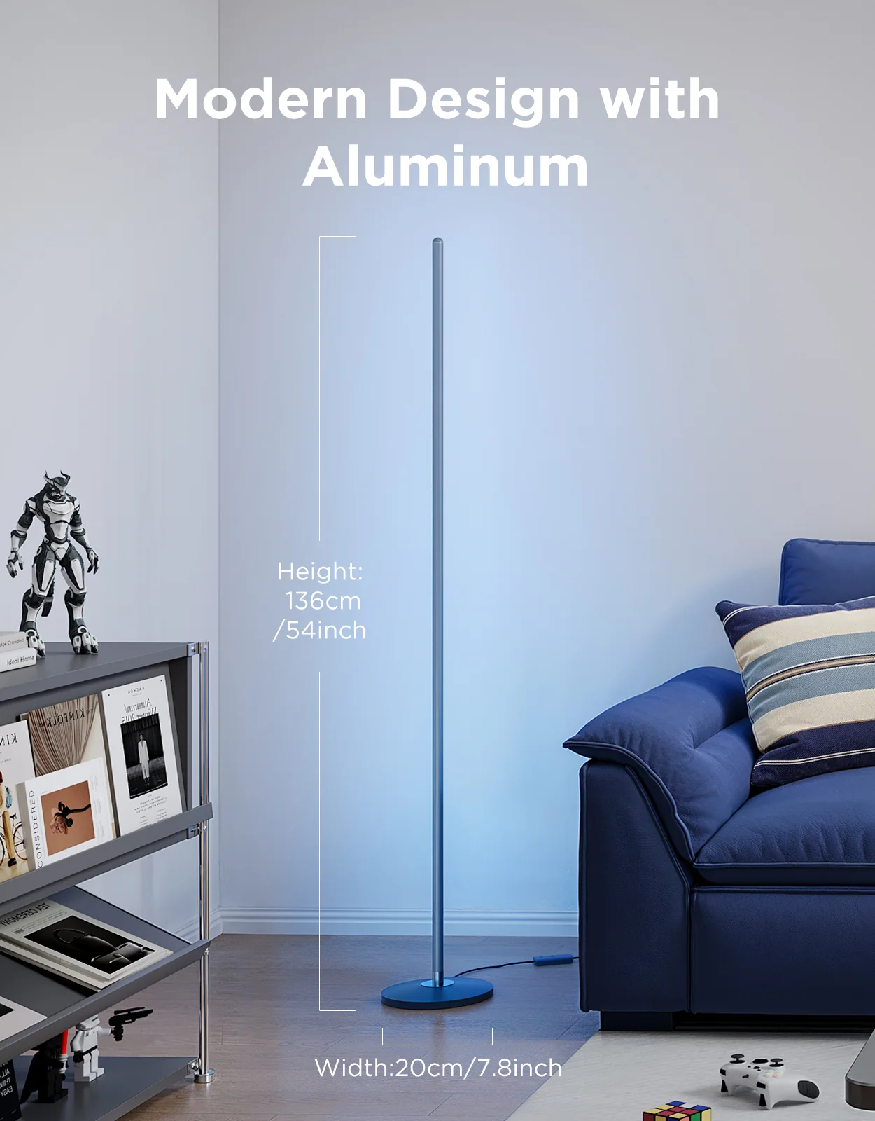 Refurbished Govee RGBICW Smart Floor Lamp Basic - Image 17