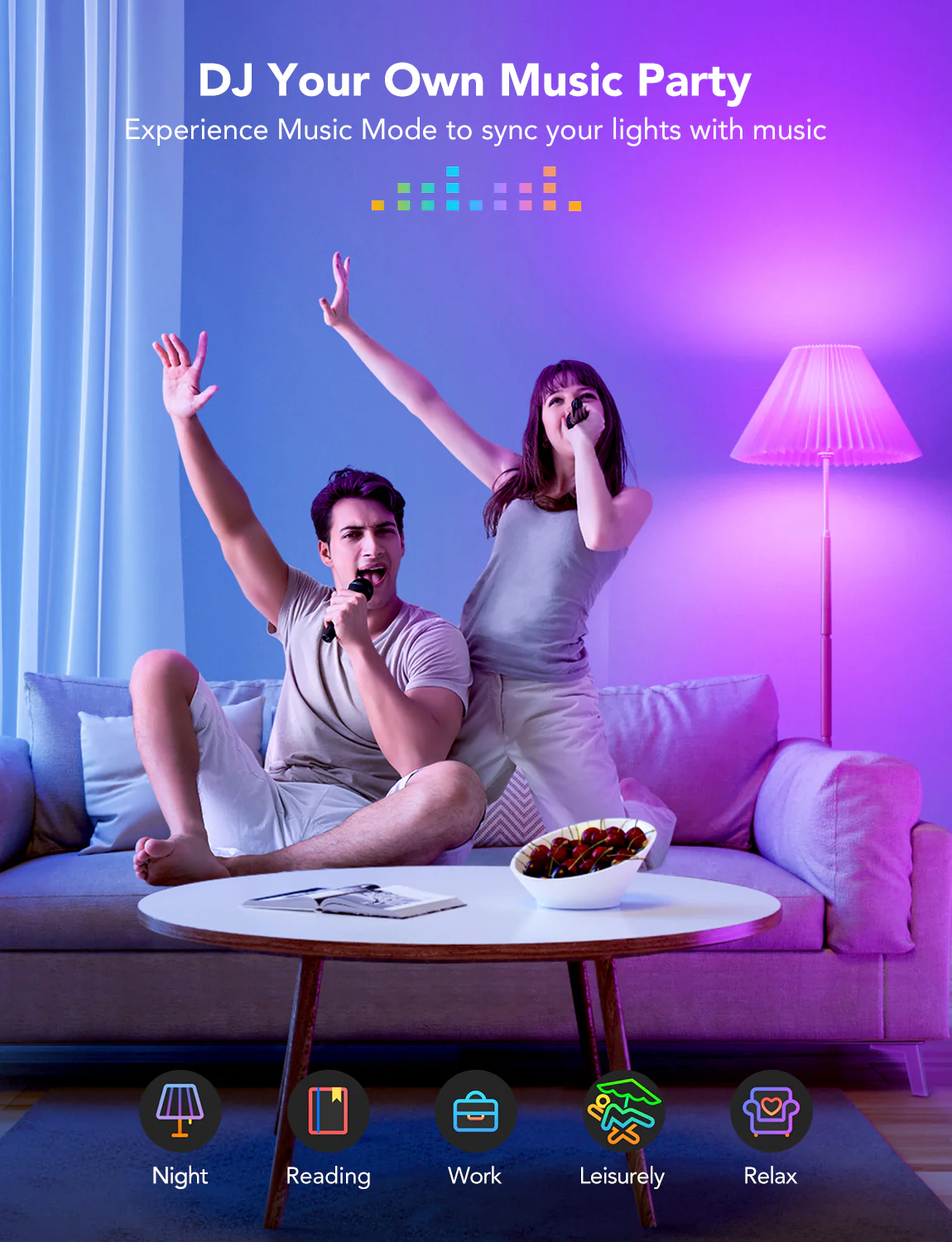 Refurbished Govee Smart A19 LED Light Bulbs - Image 4
