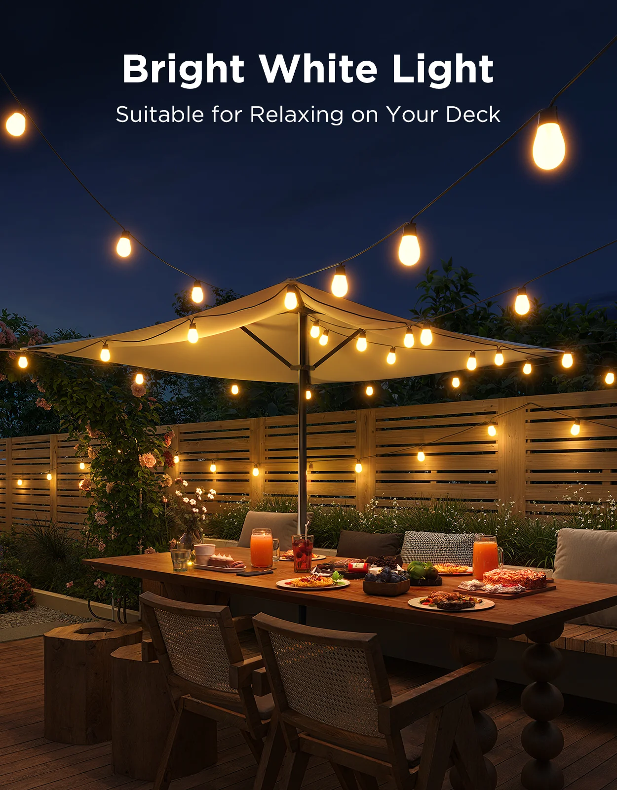 Refurbished Govee Smart Outdoor S14 Bulb String Lights 2 - Image 4