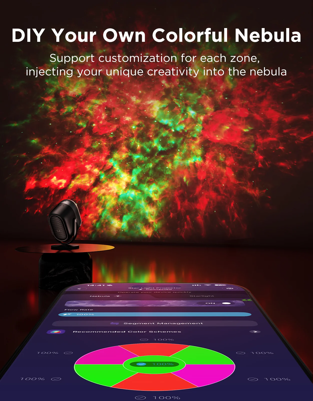 Govee Star Light Projector with Nebula Effect - Image 3