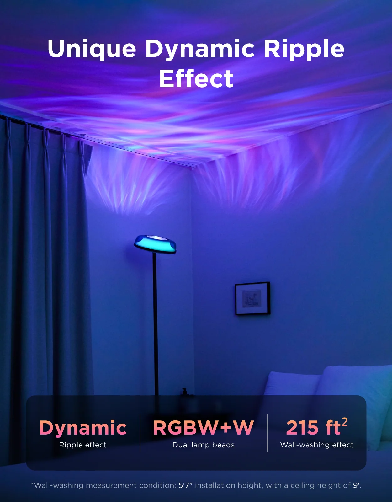 Refurbished Govee Uplighter Floor Lamp - Image 3