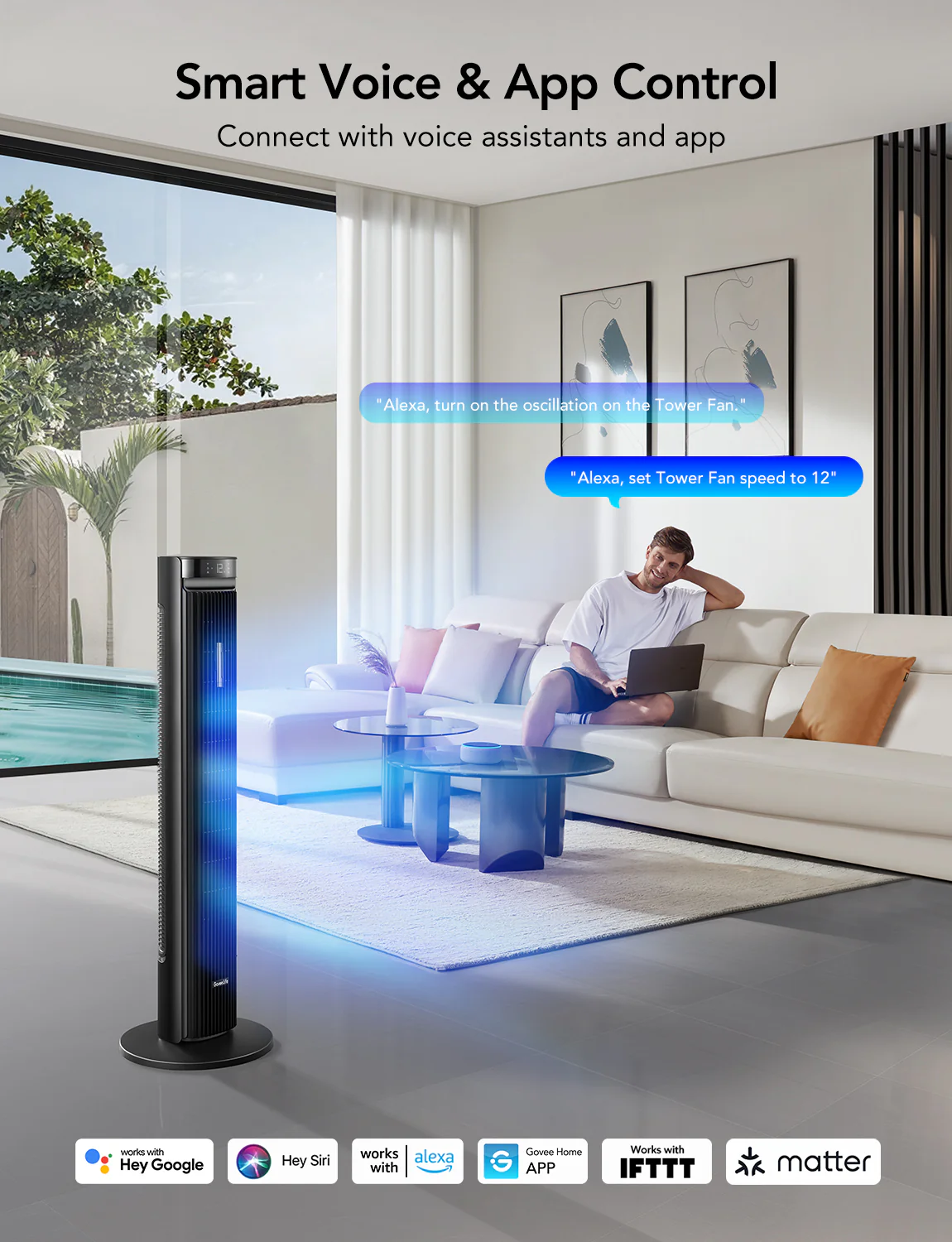 GoveeLife 42'' Smart Tower Fan 2 Max - Image 7