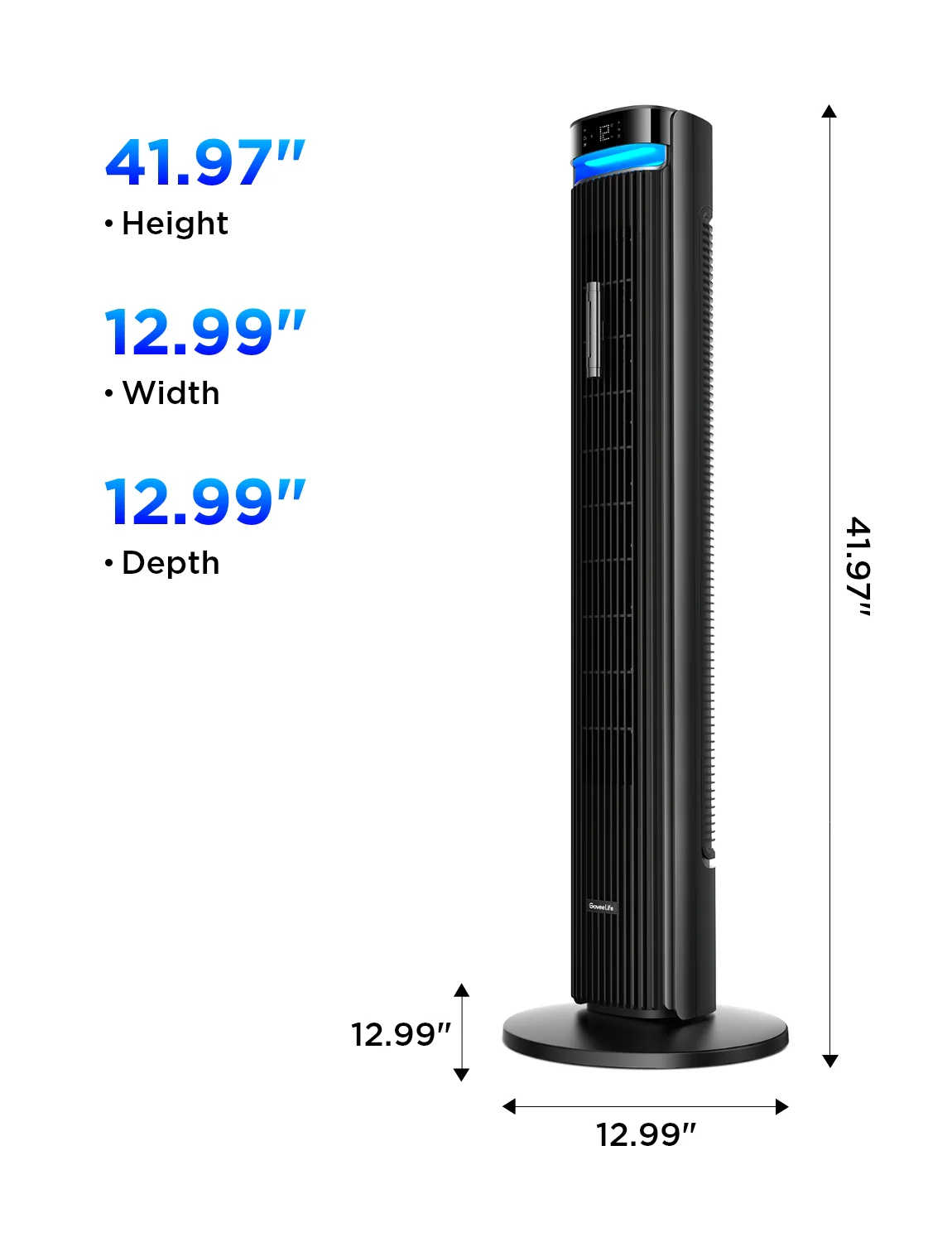 GoveeLife 42'' Smart Tower Fan 2 Max - Image 9