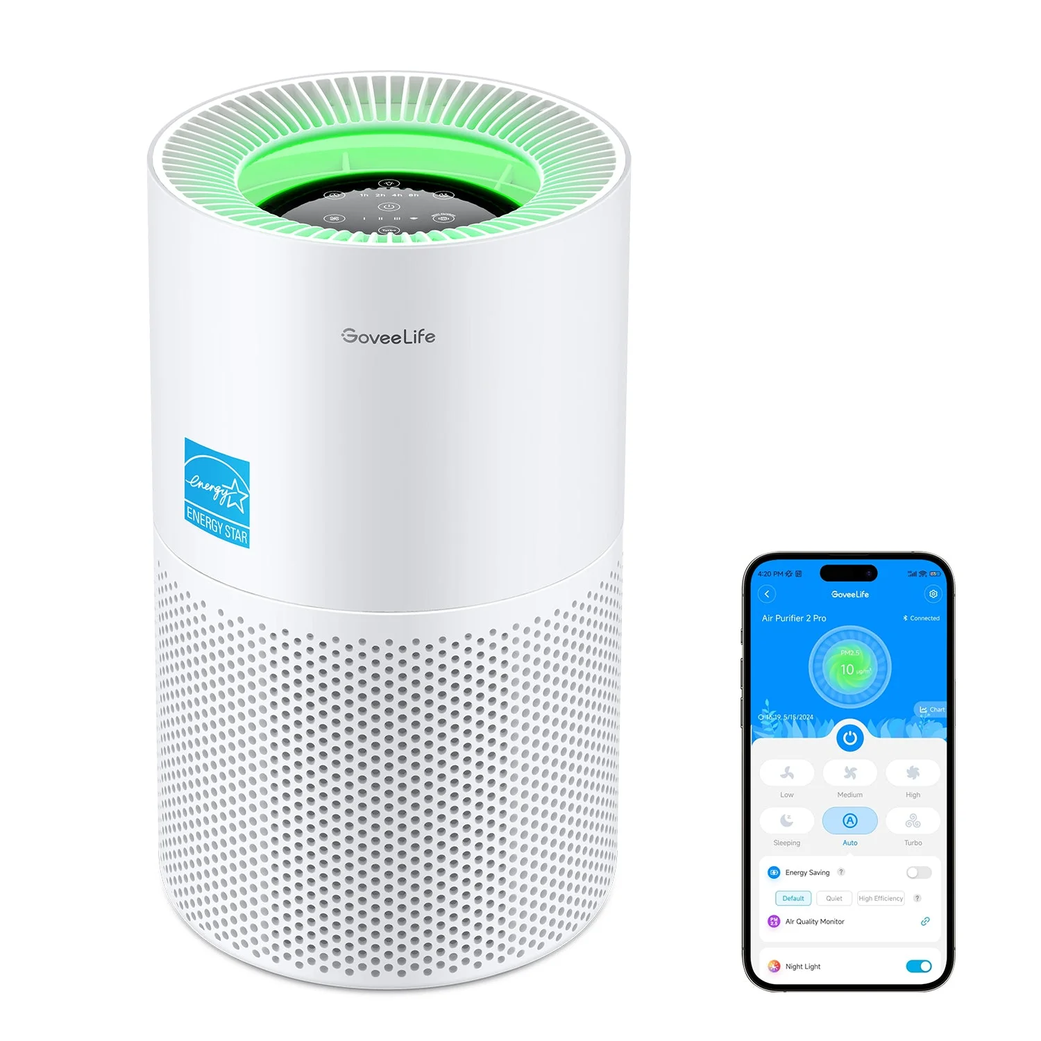 Refurbished GoveeLife Smart Air Purifier 2 Pro - Image 12