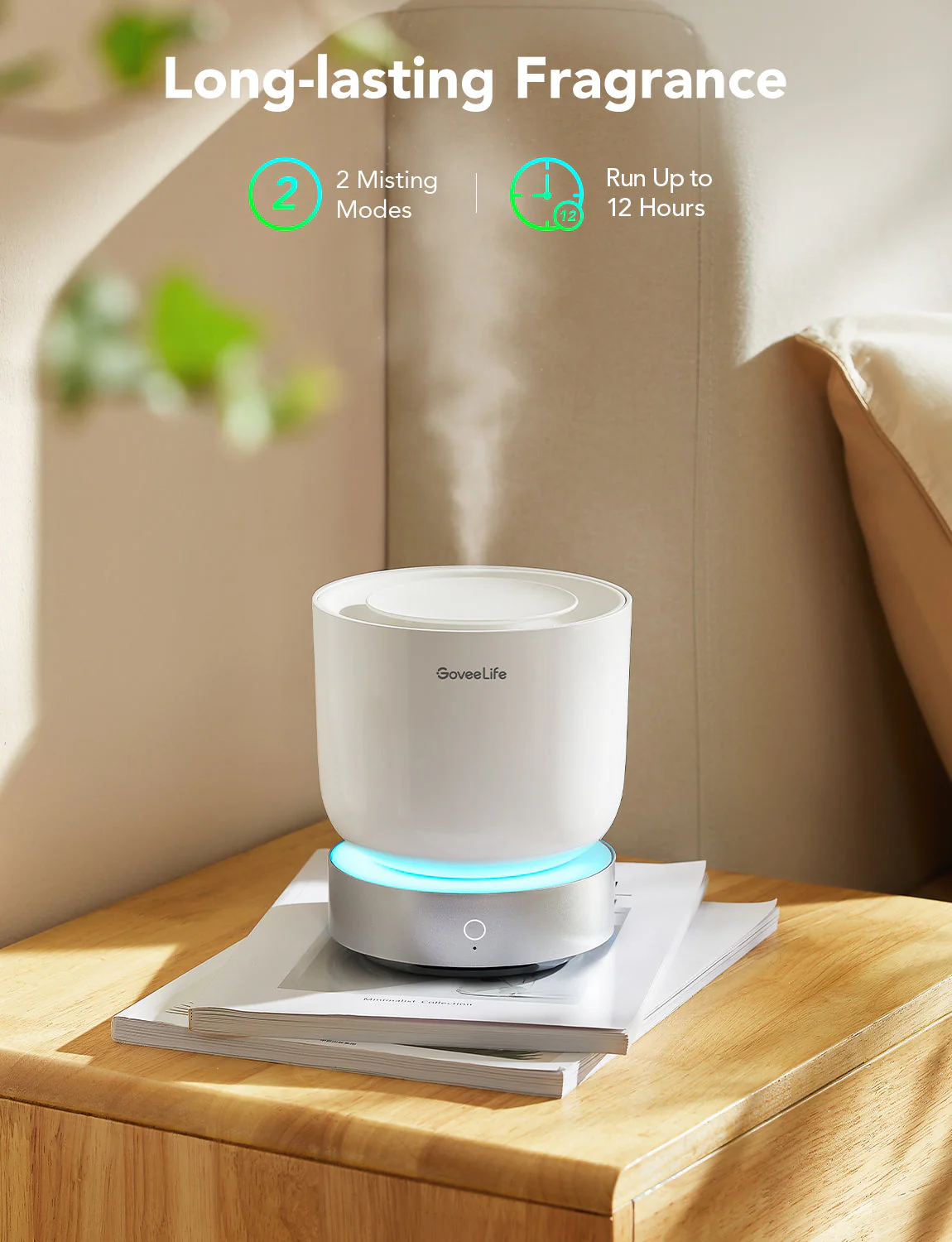 Refurbished GoveeLife Smart Essential Oil Diffuser - Image 10