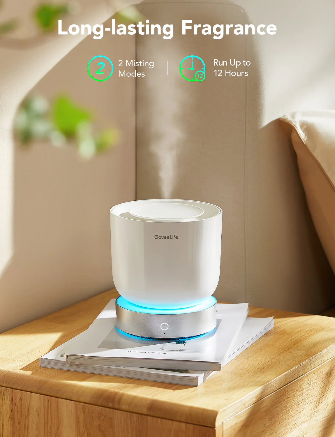 Refurbished GoveeLife Smart Essential Oil Diffuser - Image 3
