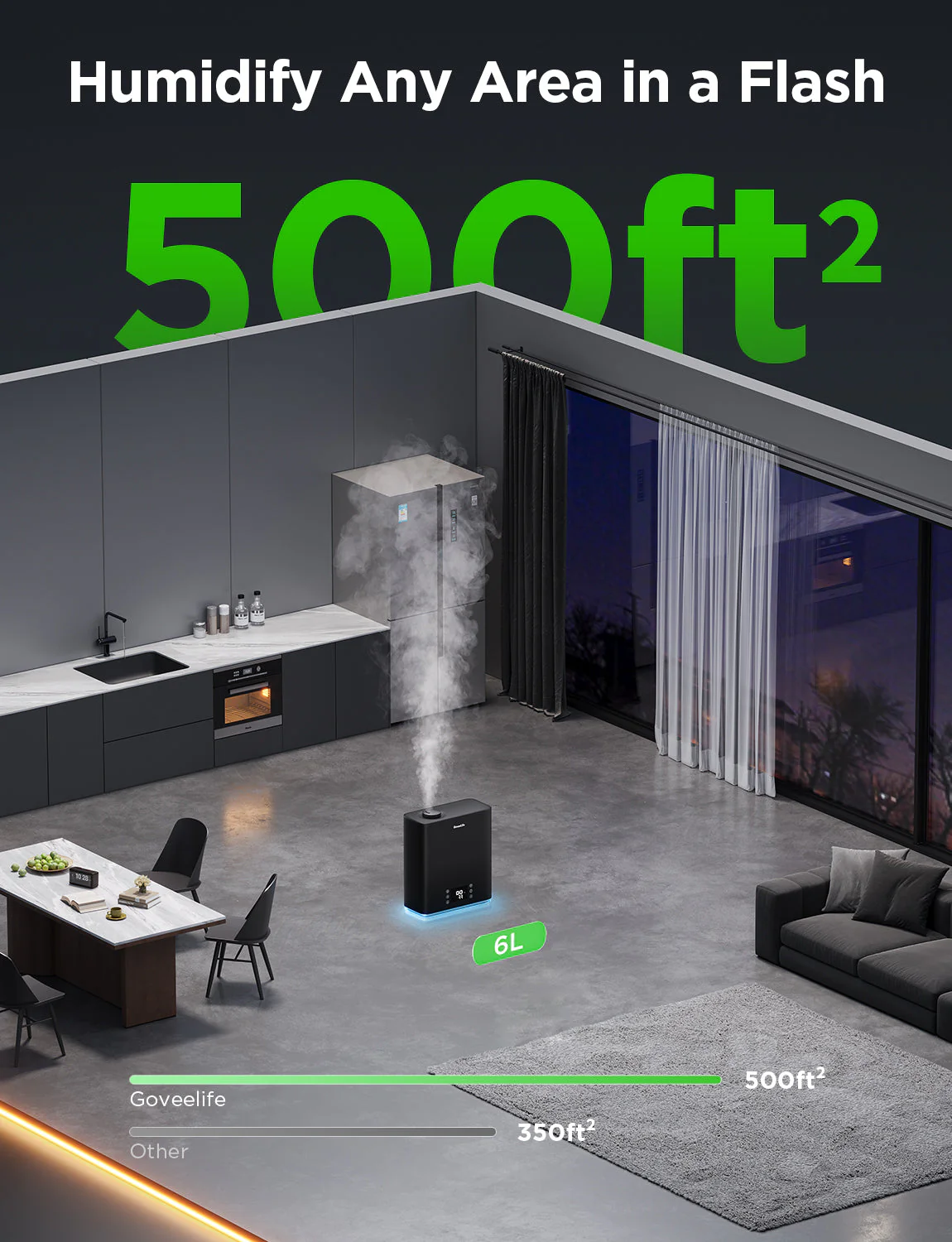 Refurbished GoveeLife Smart Humidifier 2 - Image 2