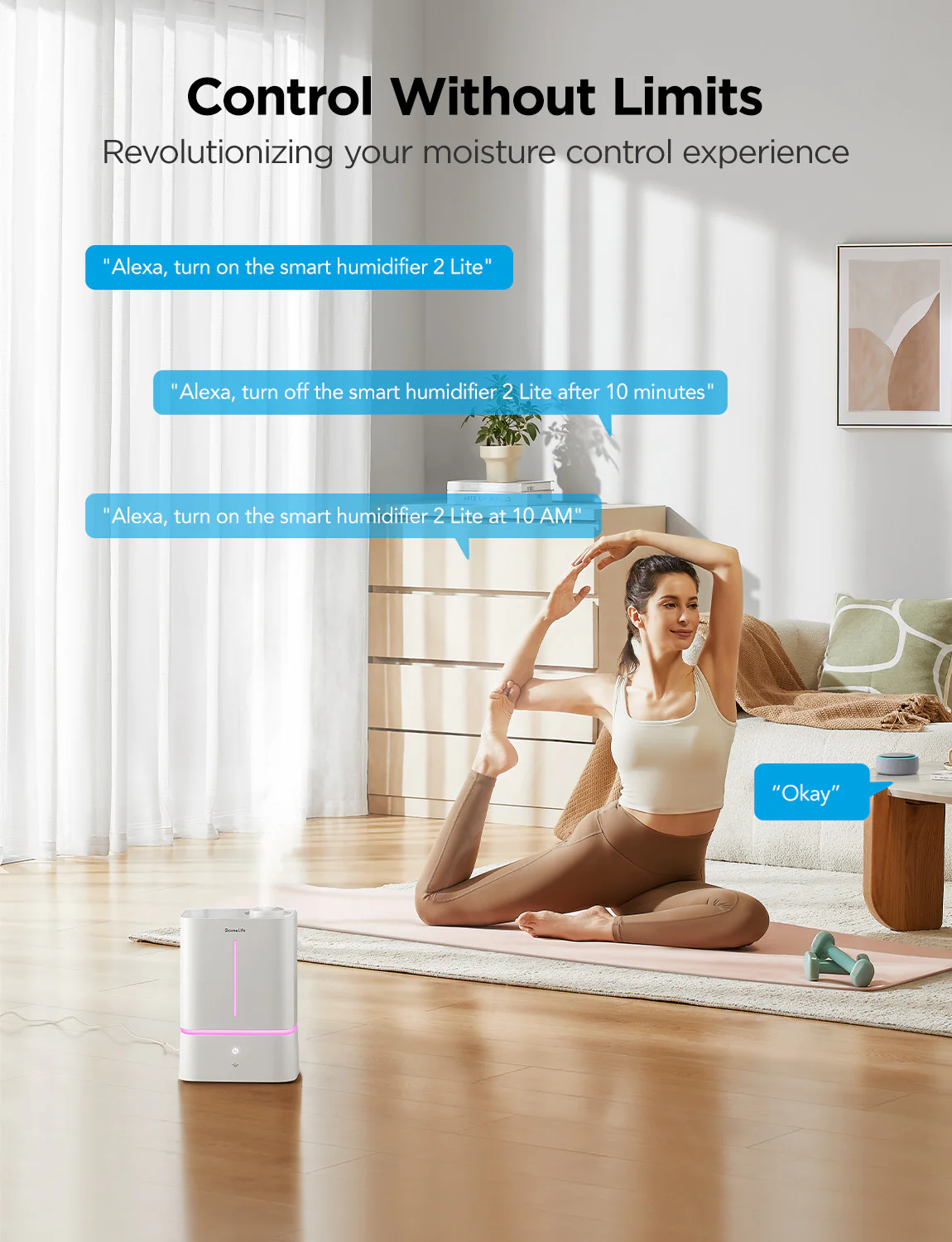 Refurbished GoveeLife Smart Humidifier 2 Lite - Image 9
