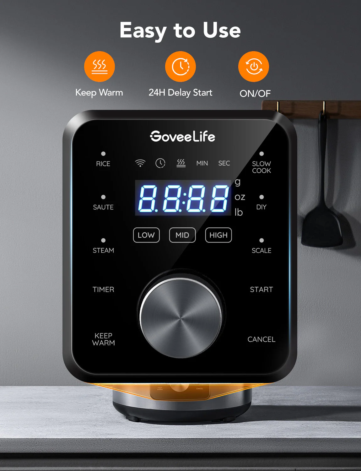 Refurbished GoveeLife Smart Rice Cooker Pro - Image 6