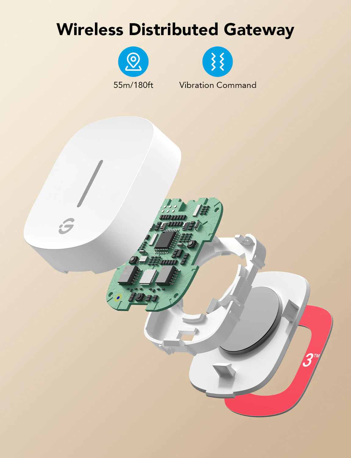 Refurbished GoveeLife Wireless Mini Vibration Sensor - Image 2
