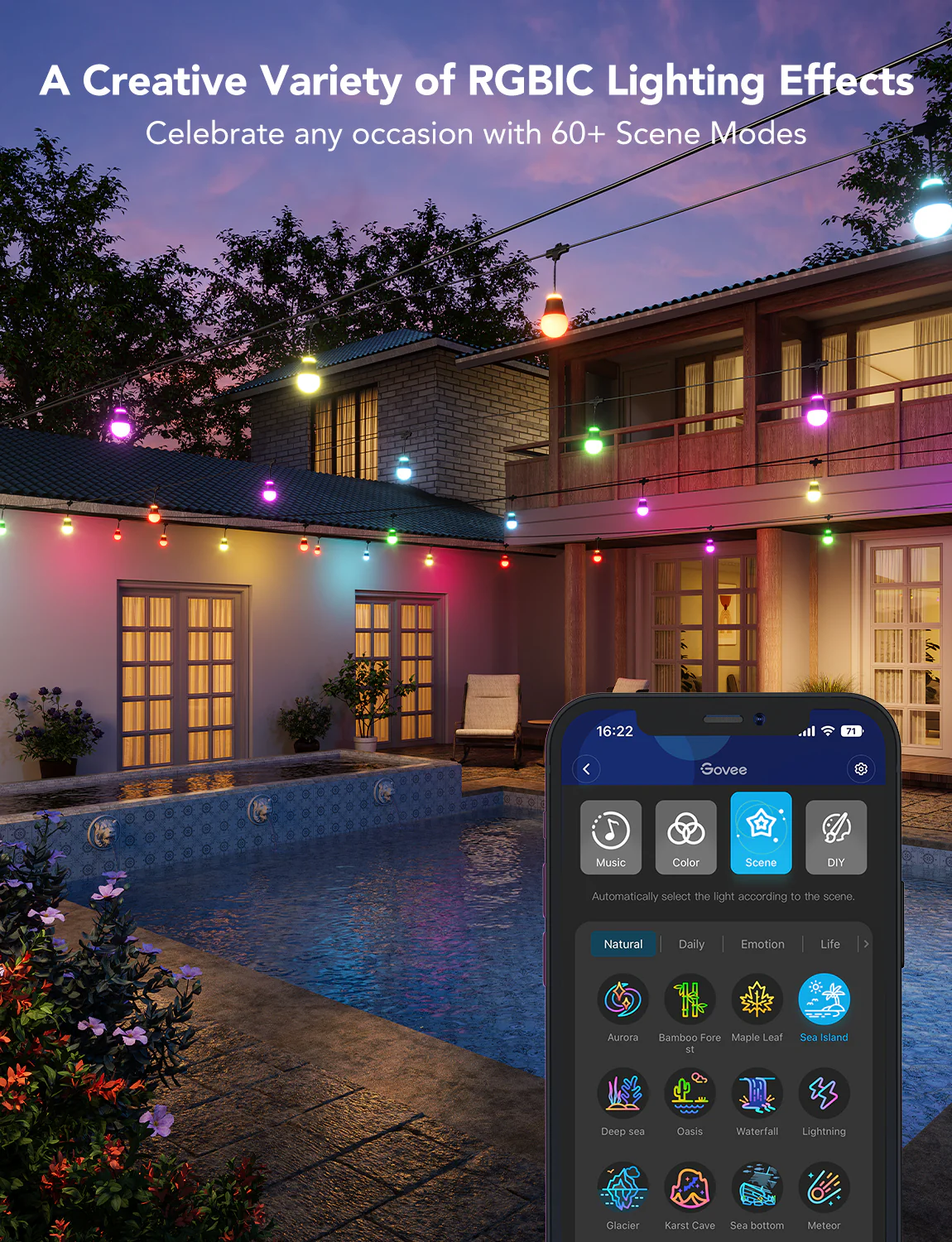 Refurbished Outdoor String Lights H1 - Image 4