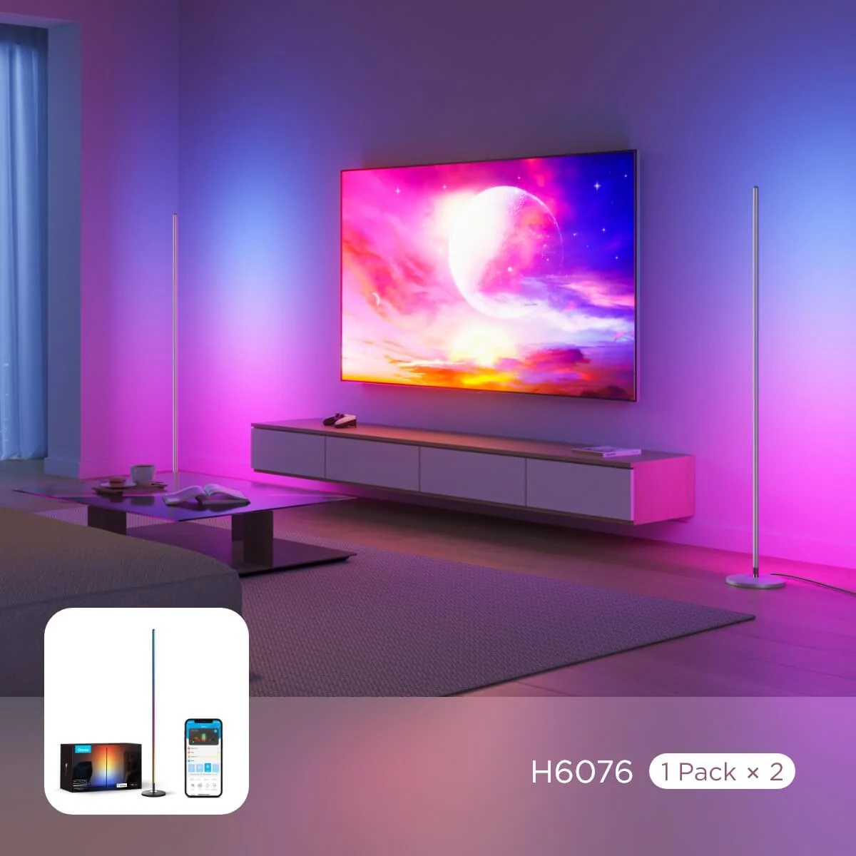 Govee RGBICW Smart Floor Lamp Basic - Image 25