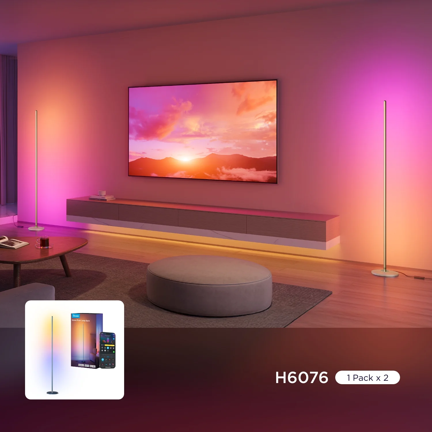 Govee RGBICW Smart Floor Lamp Basic - Image 35